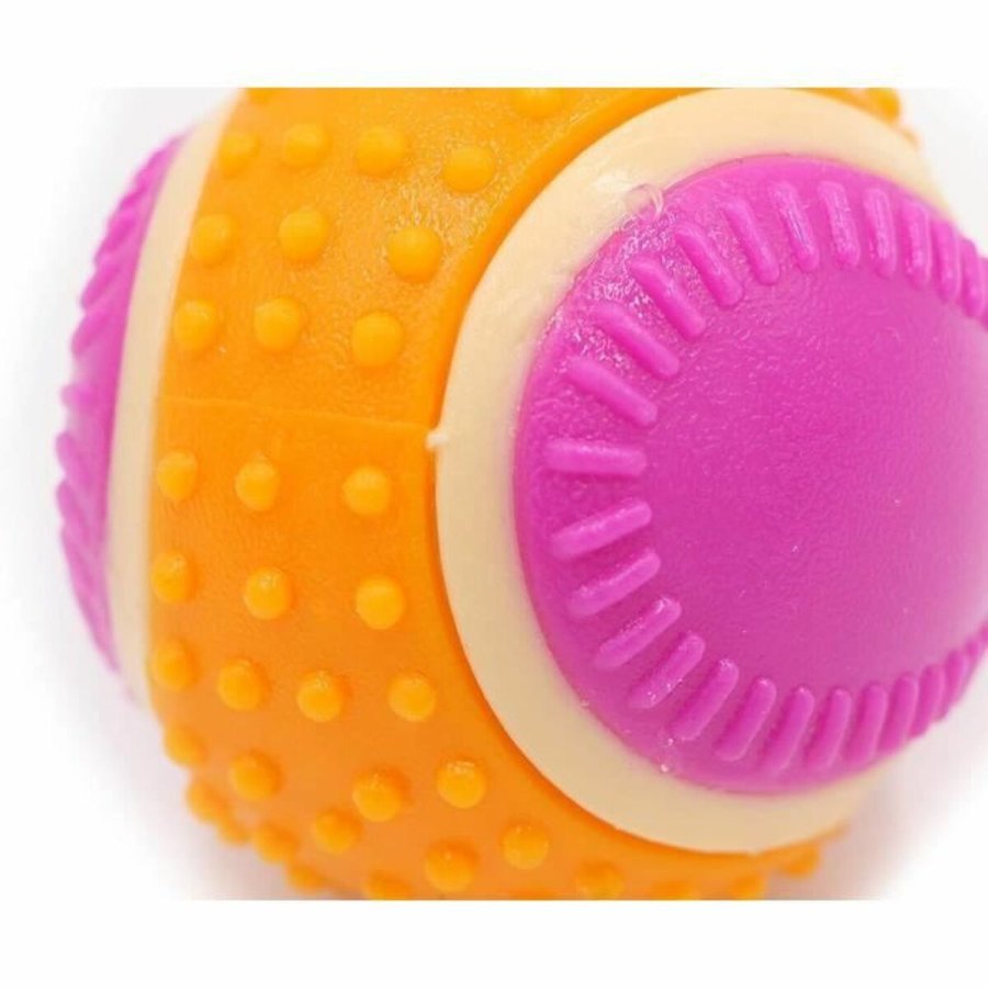 Plush legetj til hunde Aim Pink Plastik #3