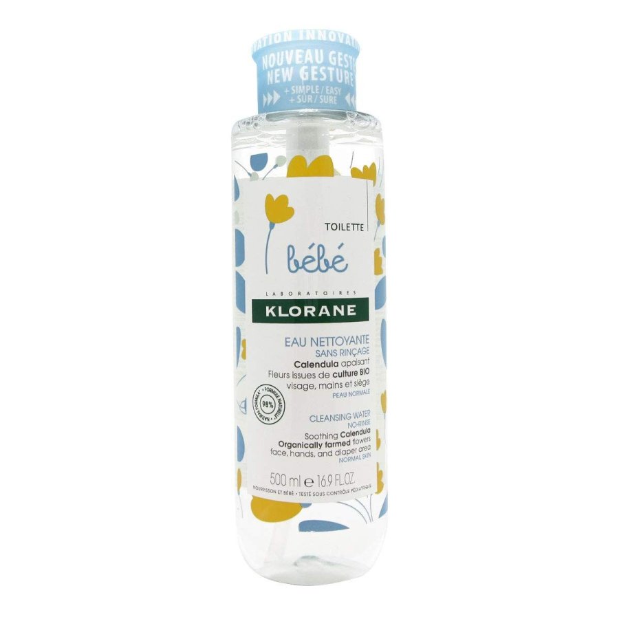 Rensevand uden vask til baby Klorane Baby 500 ml #1