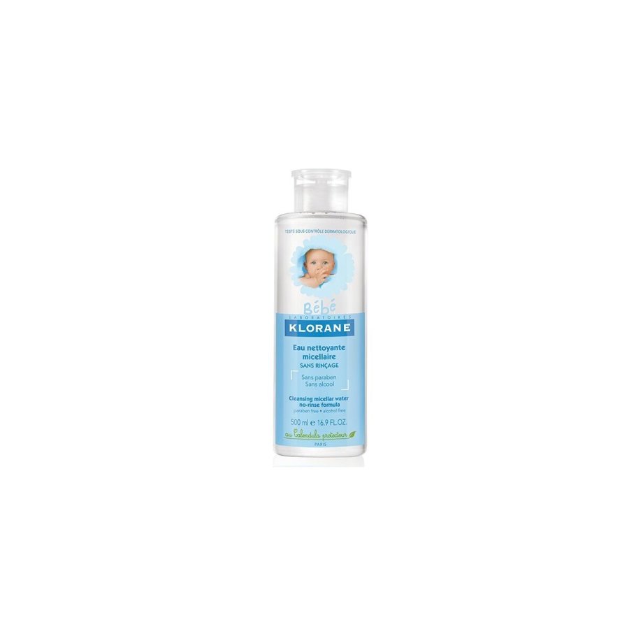 Rensevand uden vask til baby Klorane 500 ml #1