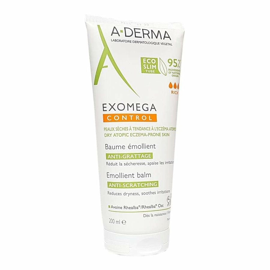 Beroligende balsam til kle og irriteret hud A-Derma Exomega Control 200 ml #1