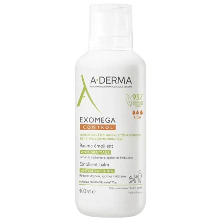 Afslappende kropsemulsion A-Derma Exomega Control Balsam 400 ml #1