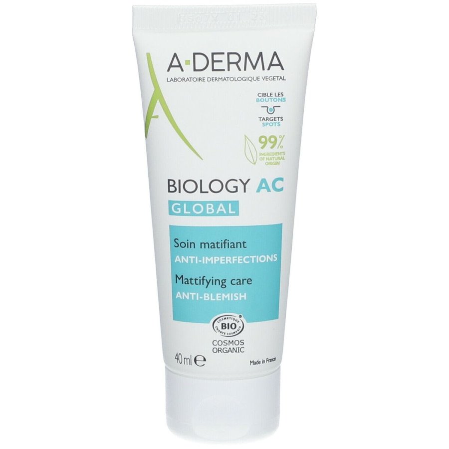 Dagcreme A-Derma Biology Ac Global Soin Matifiant Anti-Imperfection #1