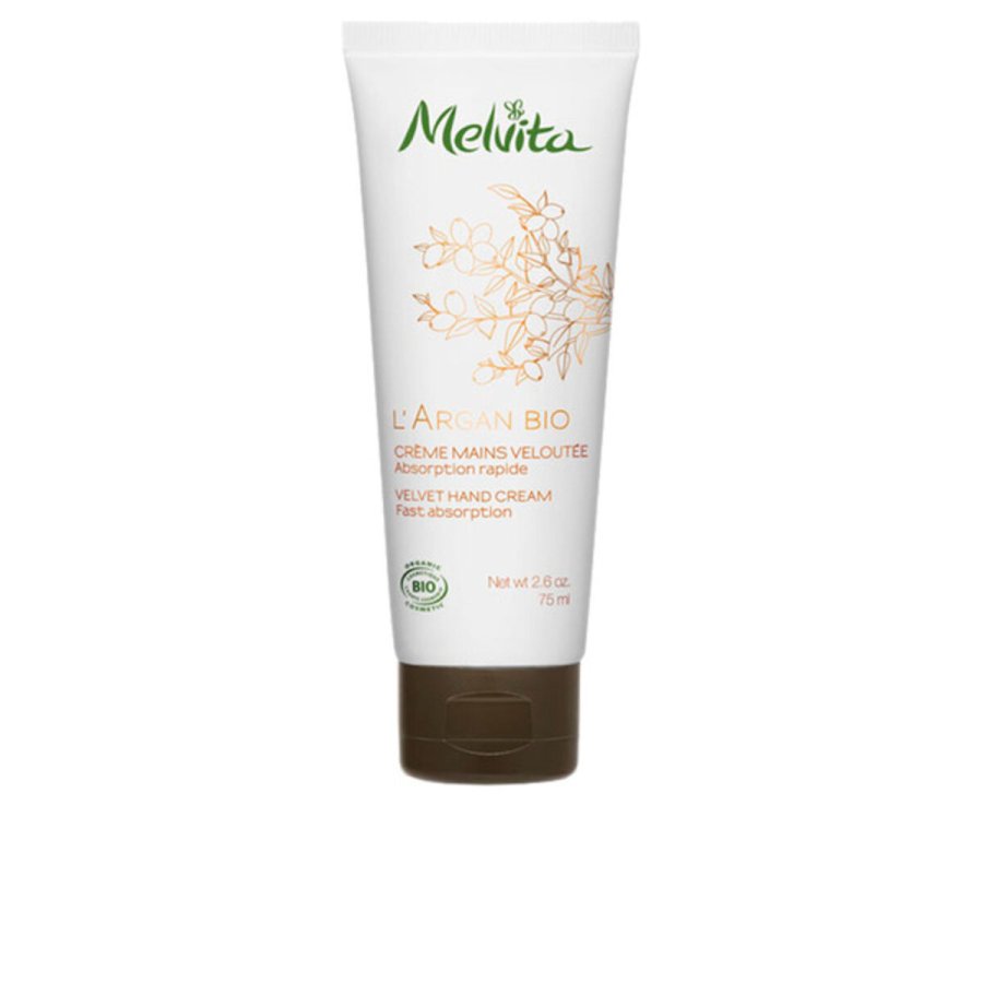 Fugtgivende Creme til Hnder L'Argan Bio Melvita (75 ml) #1