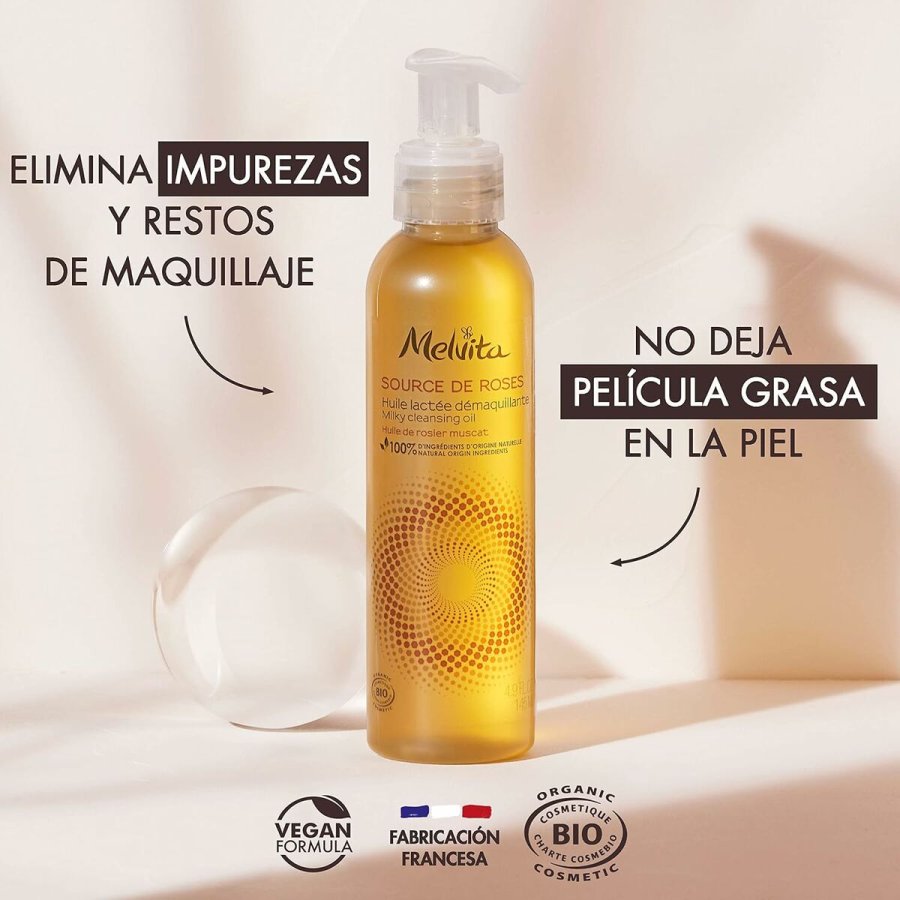 Olie Makeupfjerner Melvita Nectar De Roses 145 ml #2
