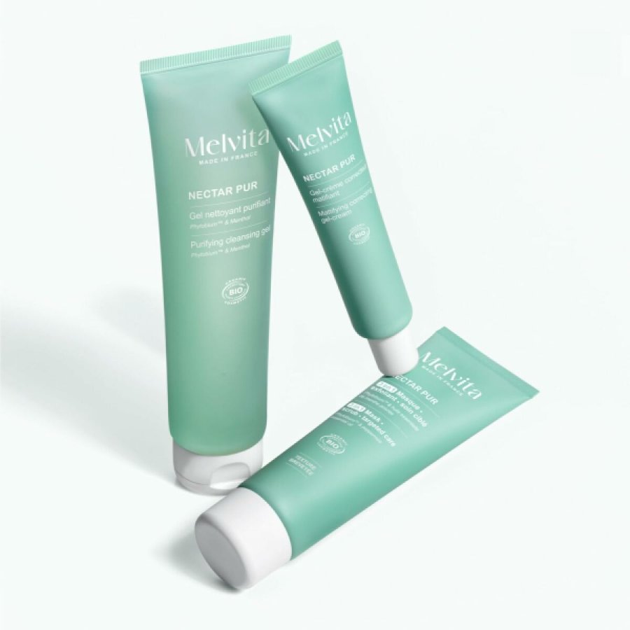 Ansigtsrens i gel-form Melvita NECTAR PUR #7