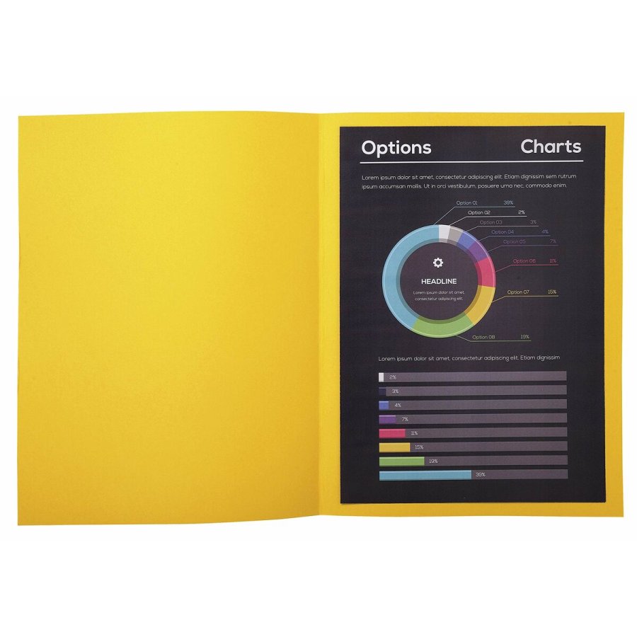 Undermappe Exacompta Rock's A4 100 Dele #5