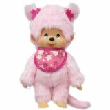 Bamse Bandai MONCHHICHI Pinky Pink (1 Dele) #1