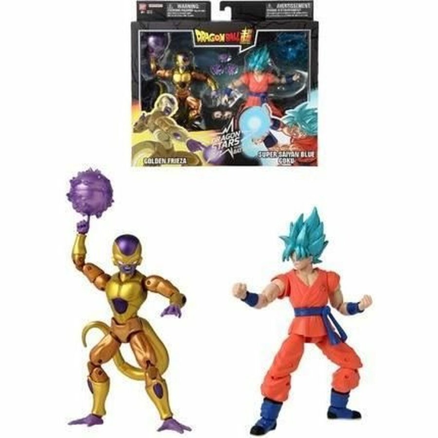 Action Figurer Dragon Ball Super Dragon Stars: Golden Frieza vs Super Saiyan Blue Goku 17 cm #1
