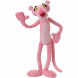 Bamse Jemini Panthere Rose 50 cm #1