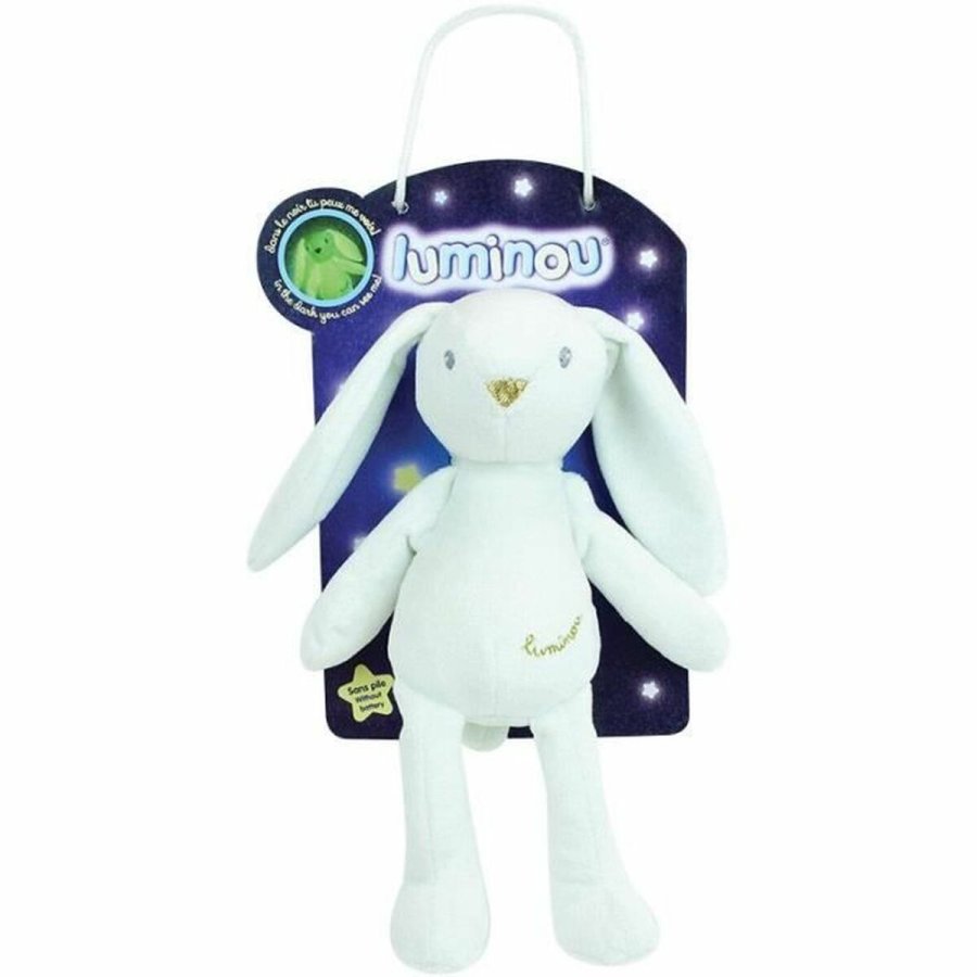 Bamse Jemini Luminou White Rabbit 20 cm #2