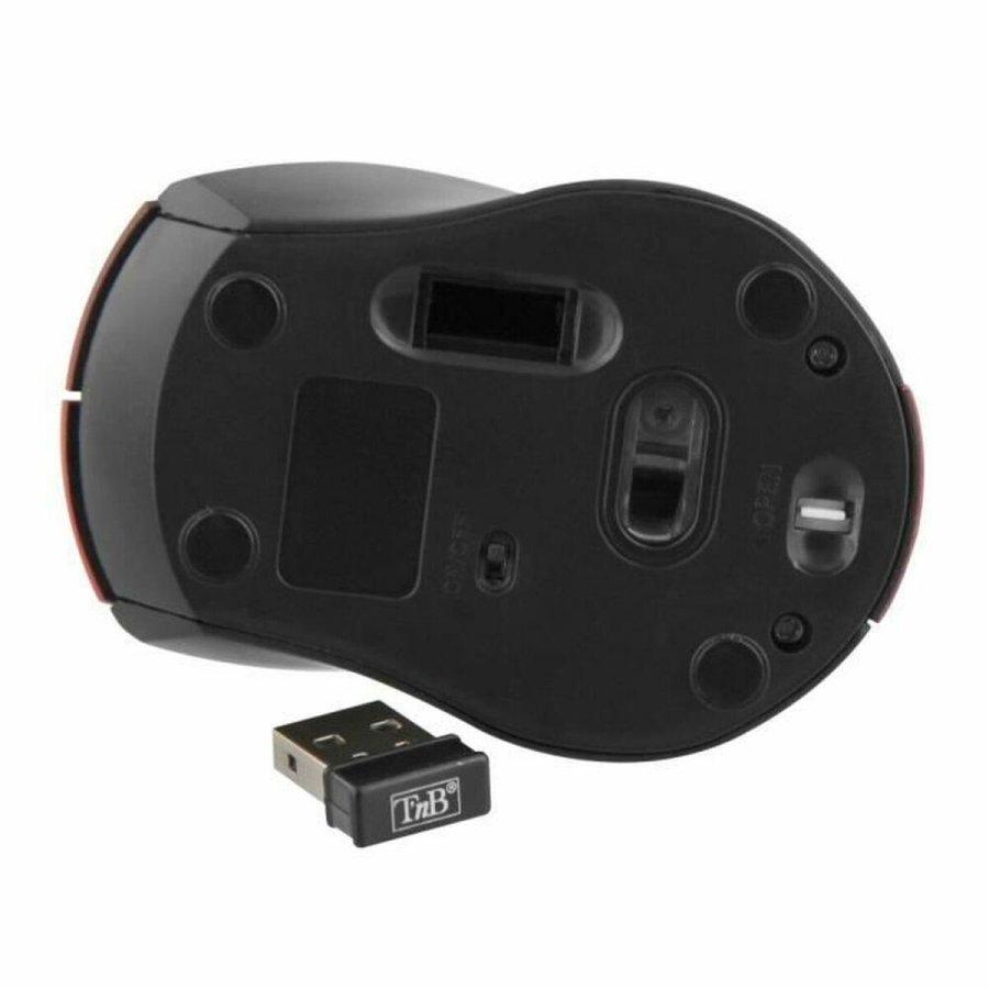 Mus T'NB MM240RD Sort Rd Sort/Rd 1000 dpi #3