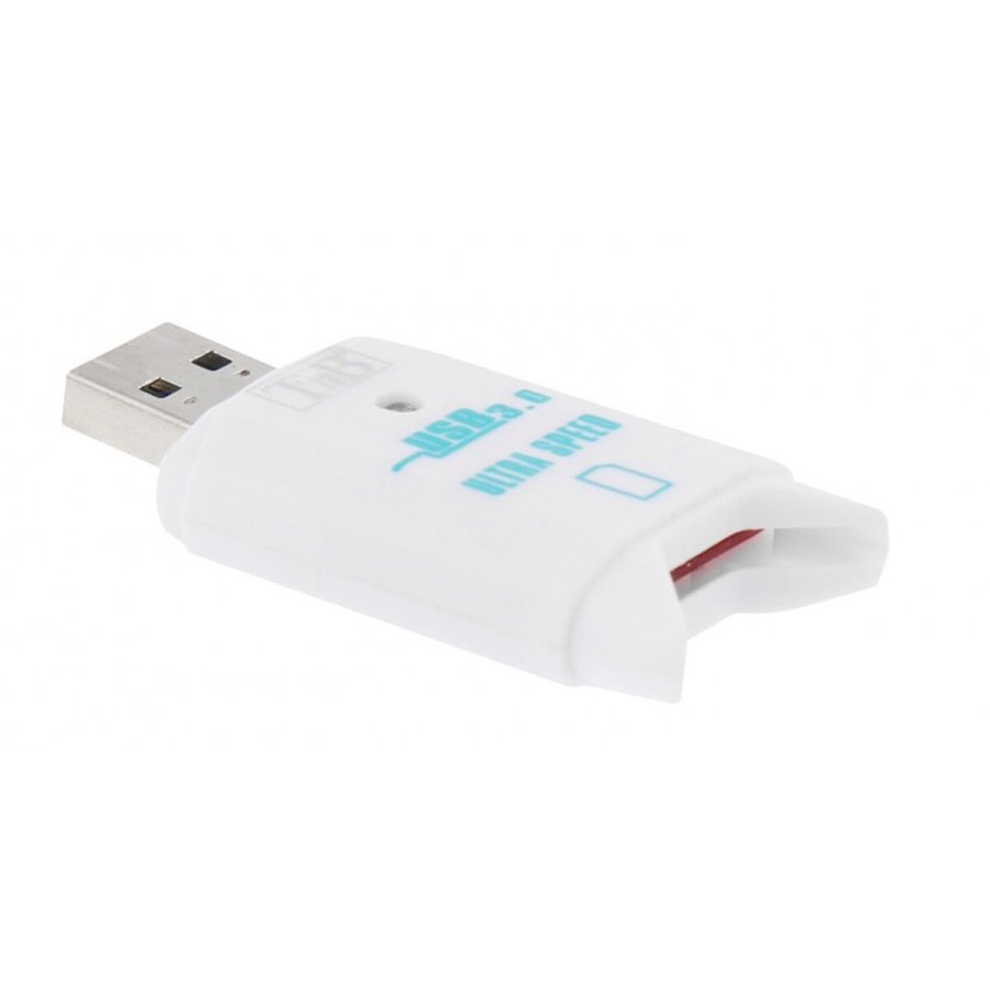 Ekstern Reader Card T'NB Mini USB 3.0 Hvid #3