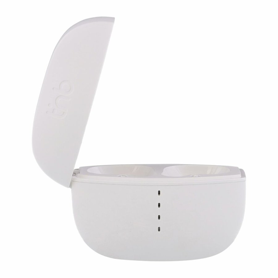 Trdlse hretelefoner med etui til opladning T'NB ZIP 2 Hvid #6