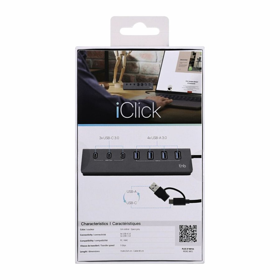 USB Hub T'NB HUBUSB7ALCU #3