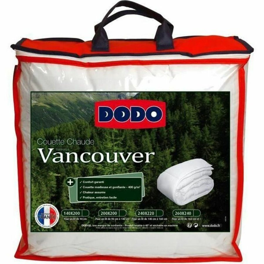 Dyne DODO Vancouver Hvid 400 g /m 200 x 200 cm #1