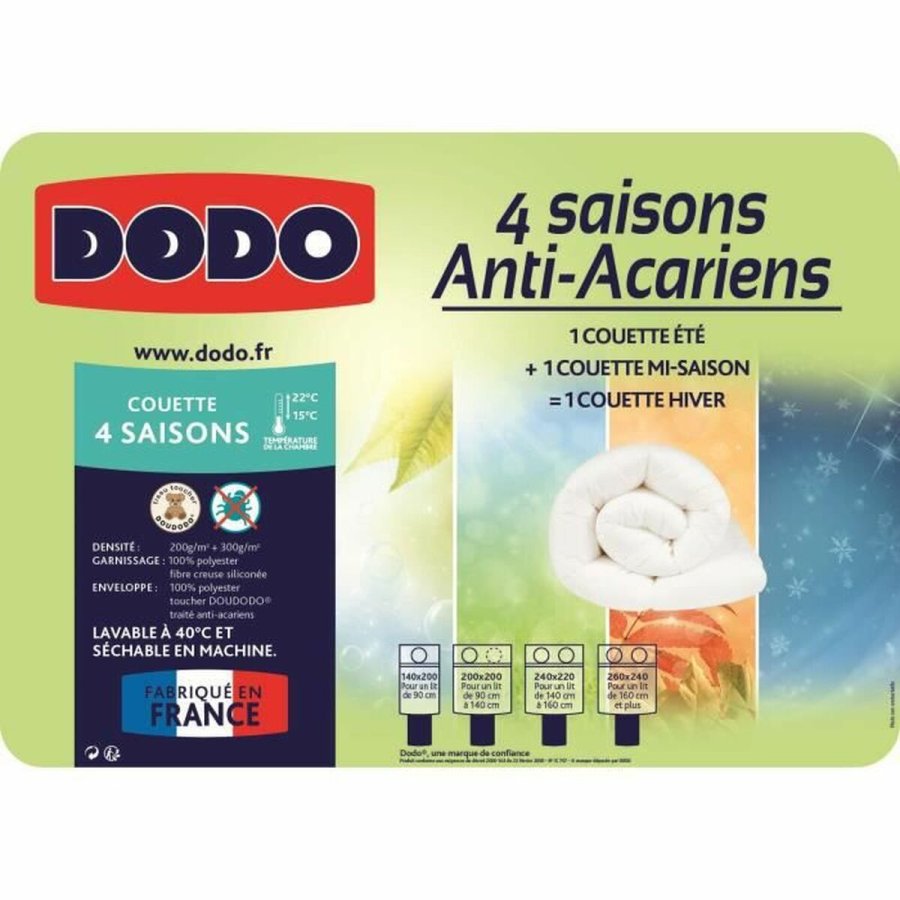 Dyne DODO Hvid 240 x 260 cm #9