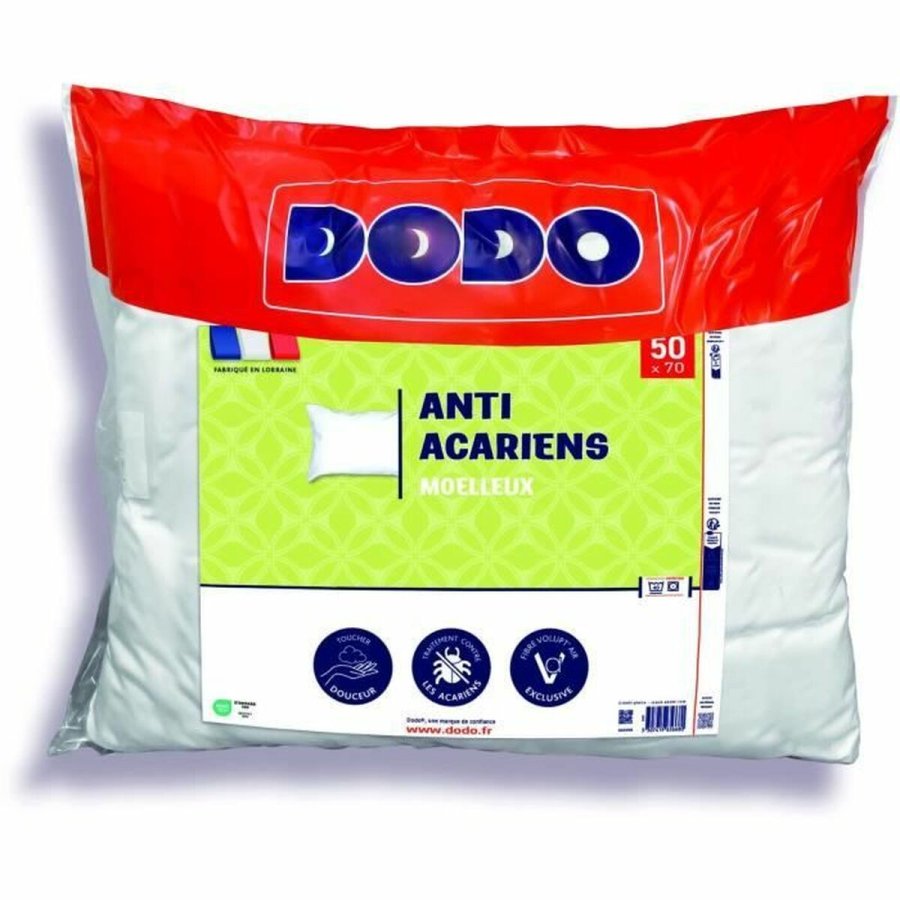 Puden DODO Hvid 50 x 70 cm Anti-stvmide #4