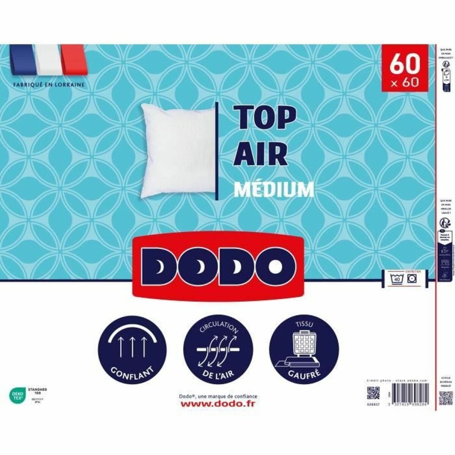 Puden DODO MEDIUM TOP AIR Hvid 60 x 60 cm #2