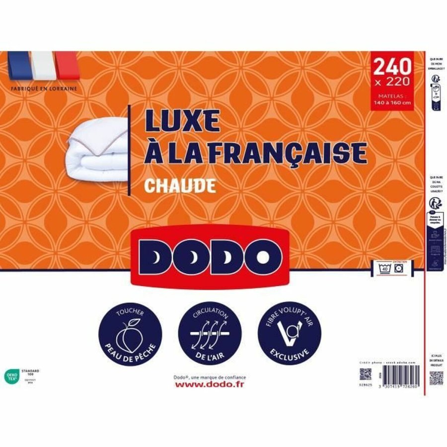 Dyne DODO VOLUPT'AIR Hvid 350 g/m 220 x 240 cm (1 Dele) #5