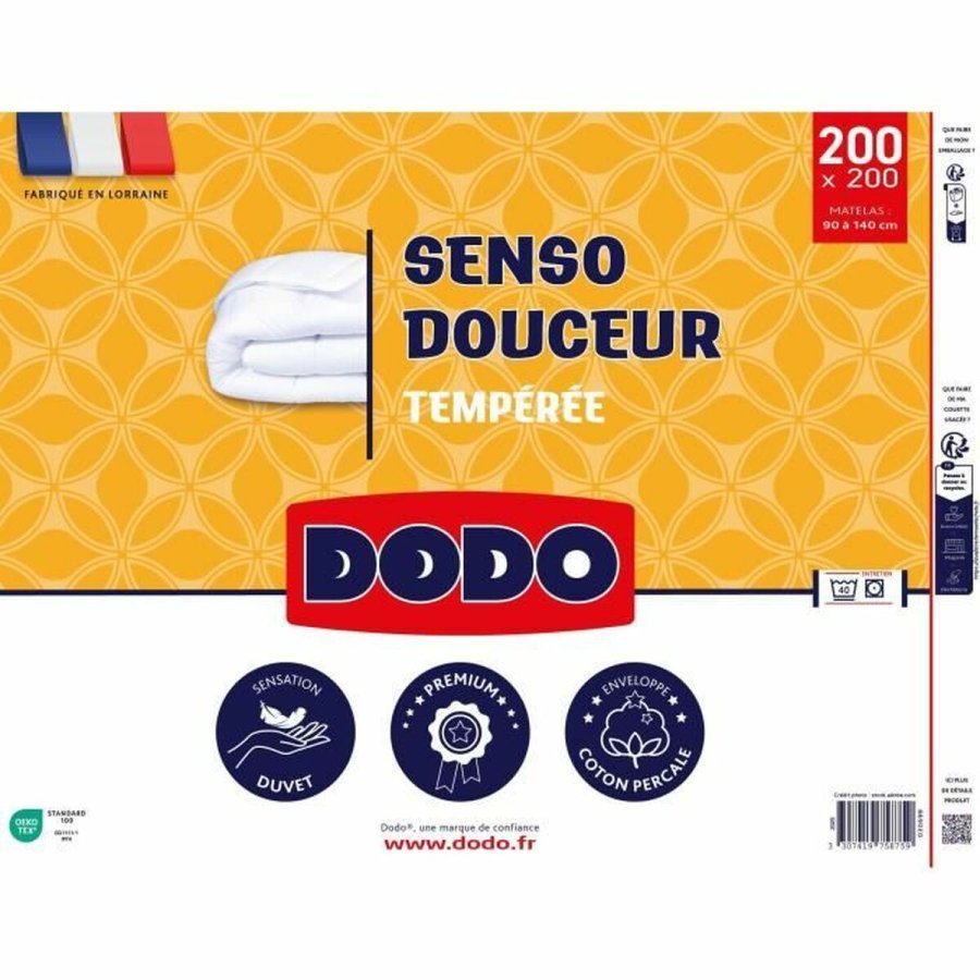 Dyne DODO SENSO DOUCEUR Hvid 350 g/m&sup2; 200 x 200 cm #2