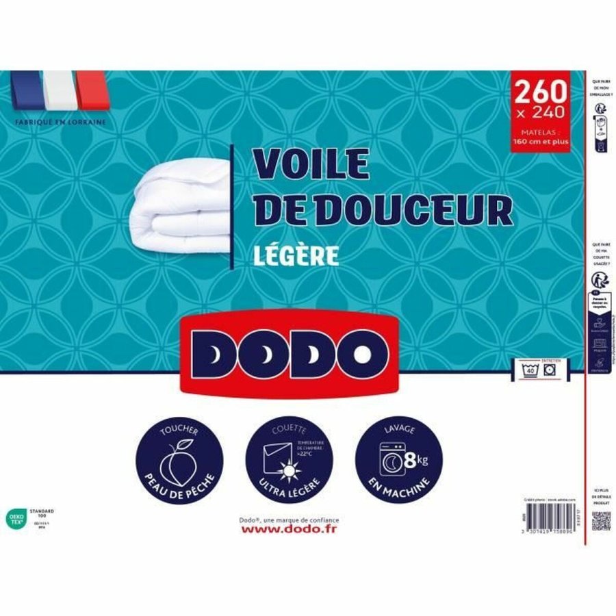 Dyne DODO VOILE DE DOUCEUR Hvid 100 g/m&sup2; 240 x 260 cm #1