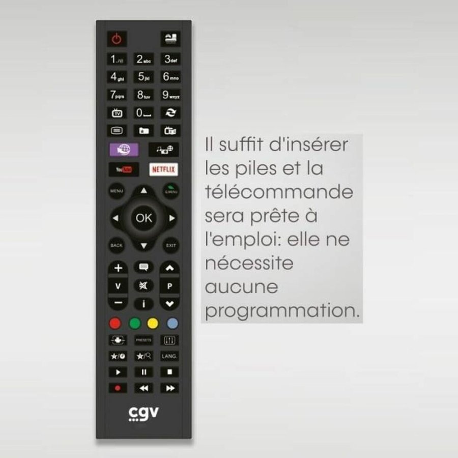 Universal fjernbetjening CGV FIDELIO Samsung #4