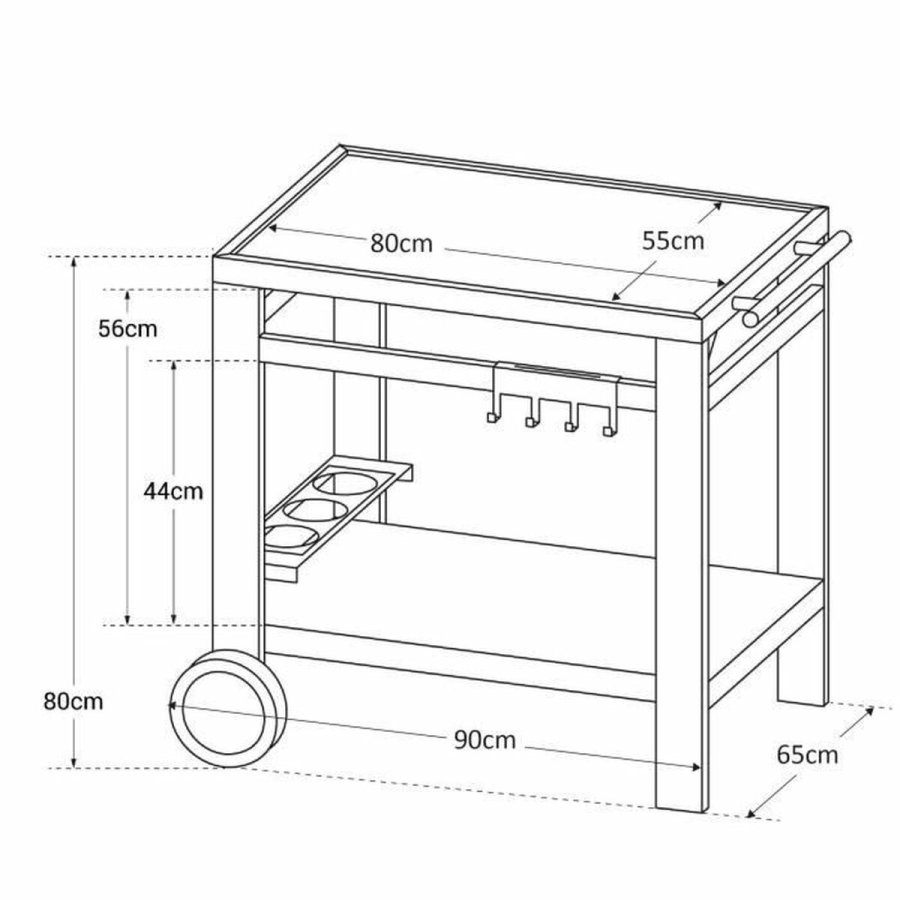 Kurv Cook'in Garden Media 80 Sort noir #3