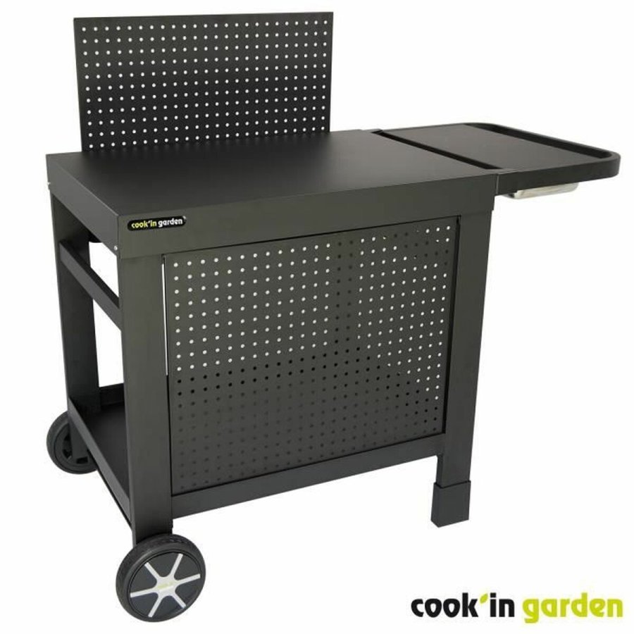 Grillbord Cook'in Garden Reva 110 Premium Stl Have Sort 108 x 55 cm #1