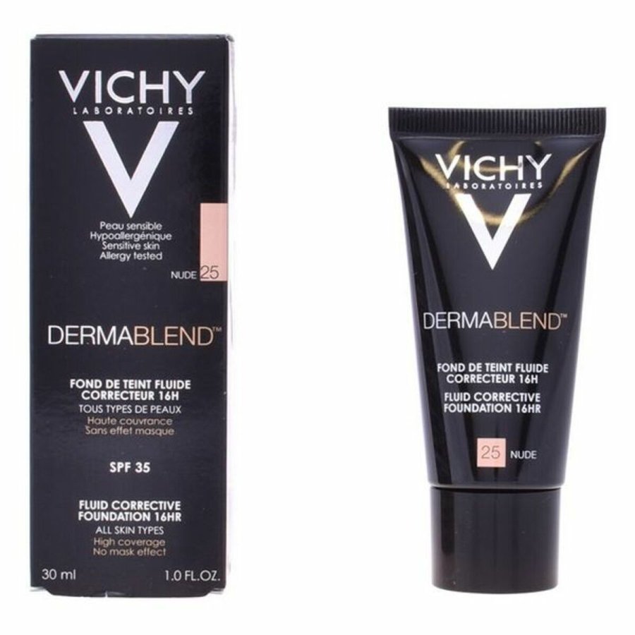 Flydende Makeup Foundation Dermablend Vichy Spf 35 30 ml #1