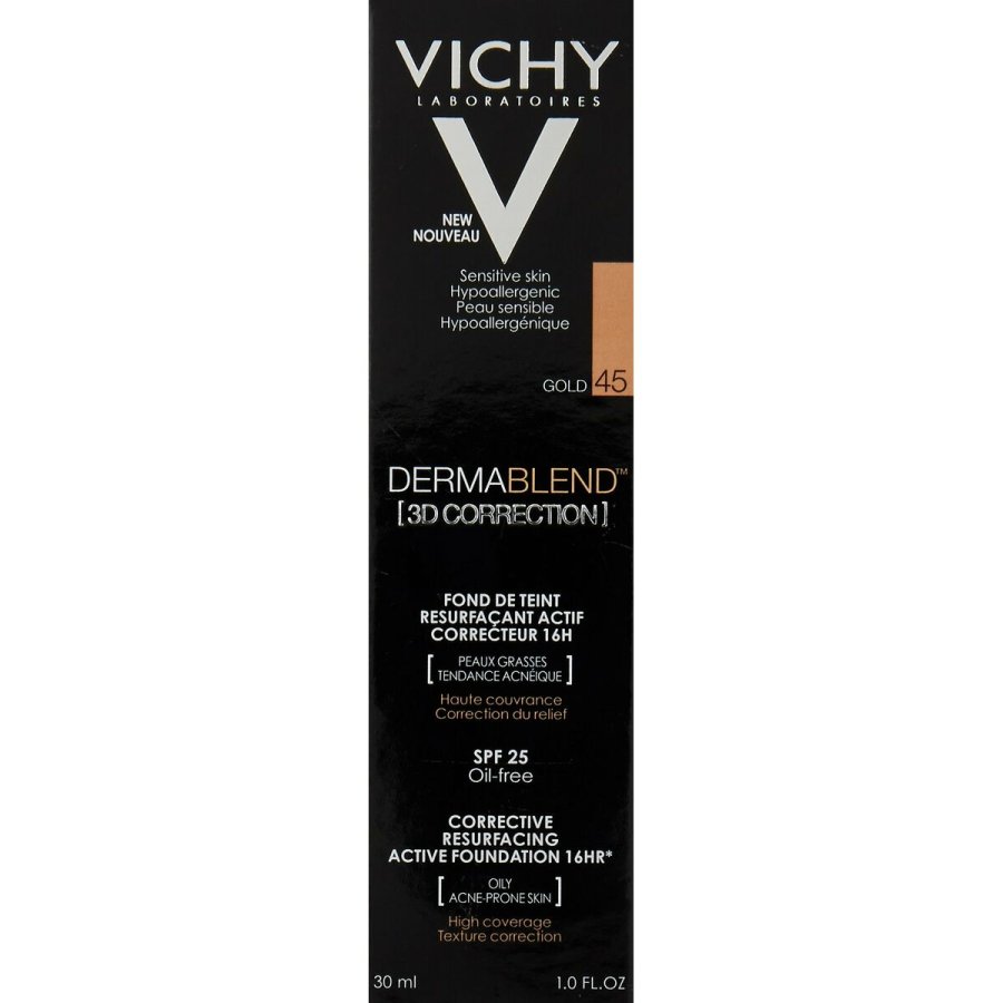 Flydende makeup foundation Vichy Dermablend D Correction 45-gold N 45-gold (30 ml) #3