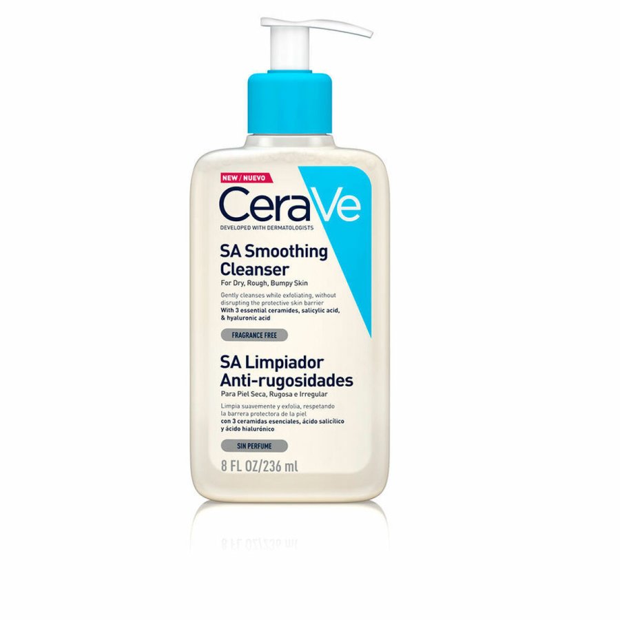 Ansigtsrens i gel-form CeraVe Sa Smoothing Behandling mod ufuldkommenheder #1