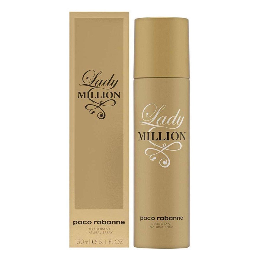 Deodorant Lady Million Paco Rabanne (150 ml) #1