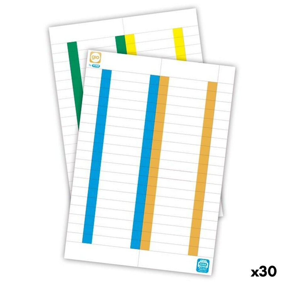 Etiketter Elba 10 Ark Multifarvet 10 Dele (30 enheder) #1