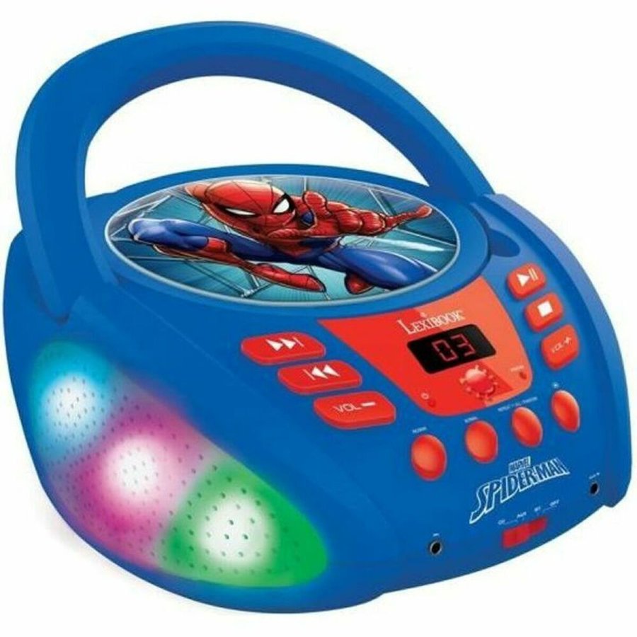 Afspiller Lexibook Spider-Man LED Lys CD B�rns Bluetooth Bluetooth 5.0 #1