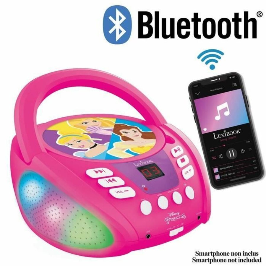 Radio CD Bluetooth MP3 Lexibook PRINCESA DE DISNEY Bluetooth 5.0 #2