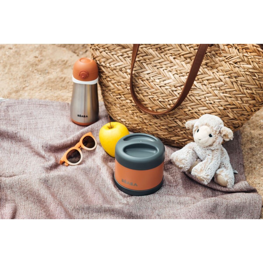 Thermo til baby Baba Orange Rustfrit stl 500 ml #4