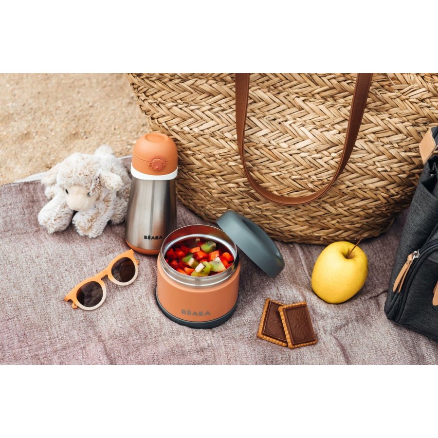 Thermo til baby Baba Orange Rustfrit stl 500 ml #7