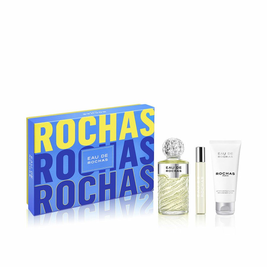 Parfume st til kvinder Rochas EAU DE ROCHAS 3 Dele #1