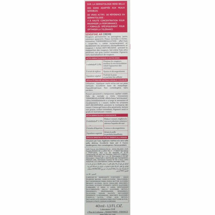 Fugtgivende creme SVR Sensifine Ar 40 ml #2