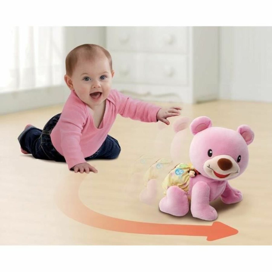 Bamse Vtech Baby Bear, 1,2,3 Follow Me Musical Pink #2