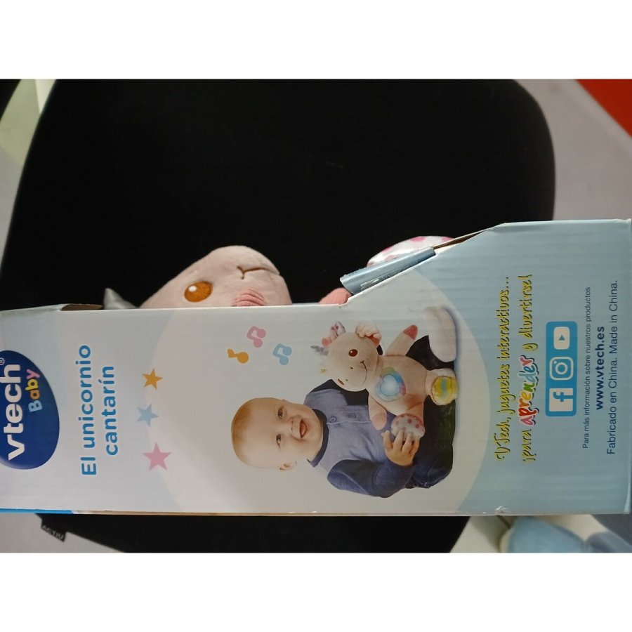 Bamse med Lyd Unicorn Vtech (ES) (20 x 28 x 12 cm) #4