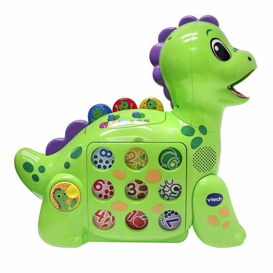 Interaktivt legetj Vtech 35 x 13,3 x 33 cm Grn Dinosaur Interaktivt legetj Tegning Magnetisk ble #1