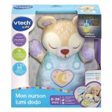 Bamse med Lyd Vtech Baby MON OURSON LUMI DODO #2