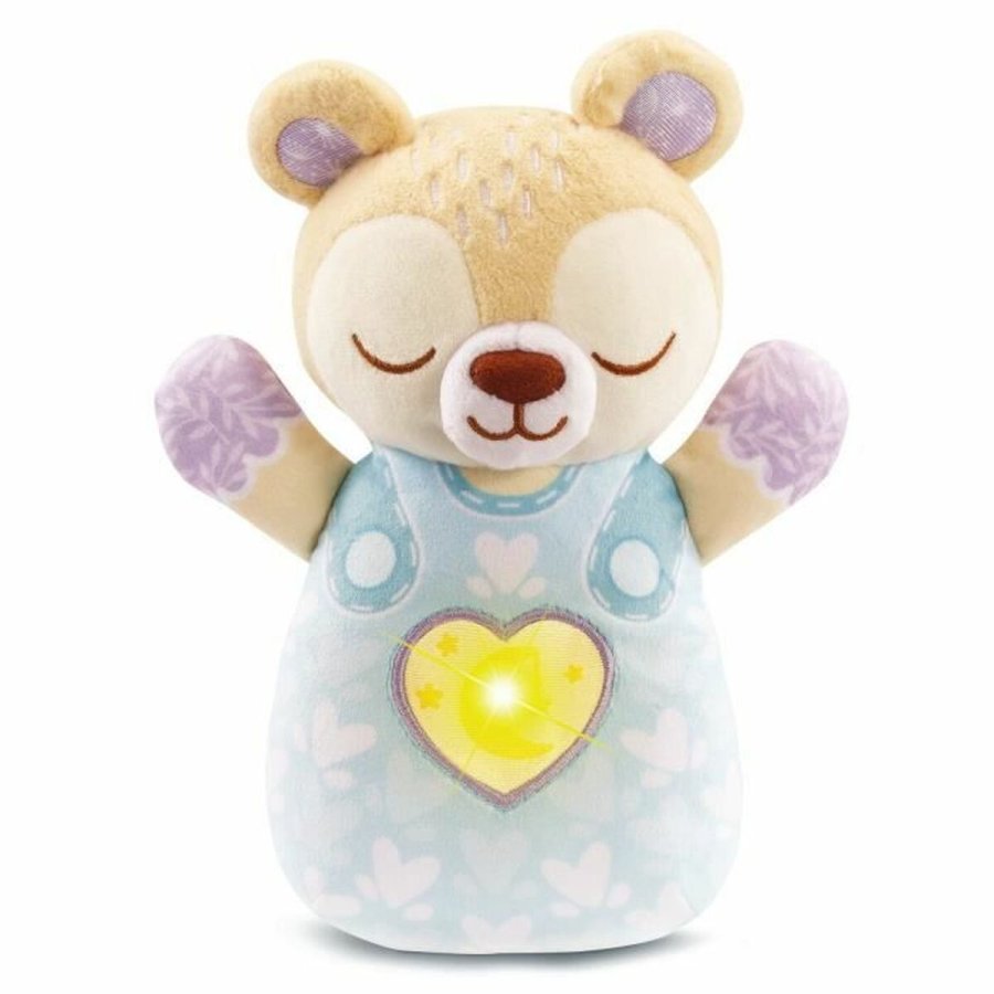 Bamse med Lyd Vtech Baby MON OURSON LUMI DODO #1