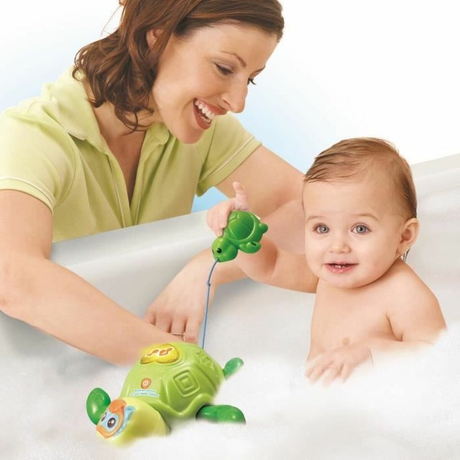 Spil til Badevrelset Vtech Baby Mother Turtle and Baby Swimmer akvatisk #3