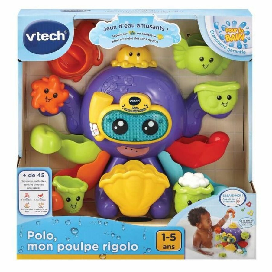Spil til Badevrelset Vtech Baby Polo, My Funny Octopus akvatisk #1