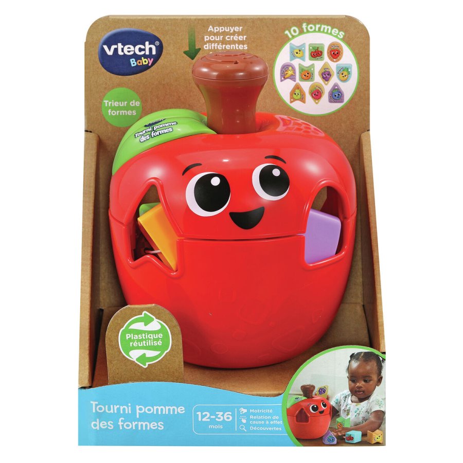 Interaktivt legetj til babyer Vtech Baby Tourni Pomme Des Formes #1