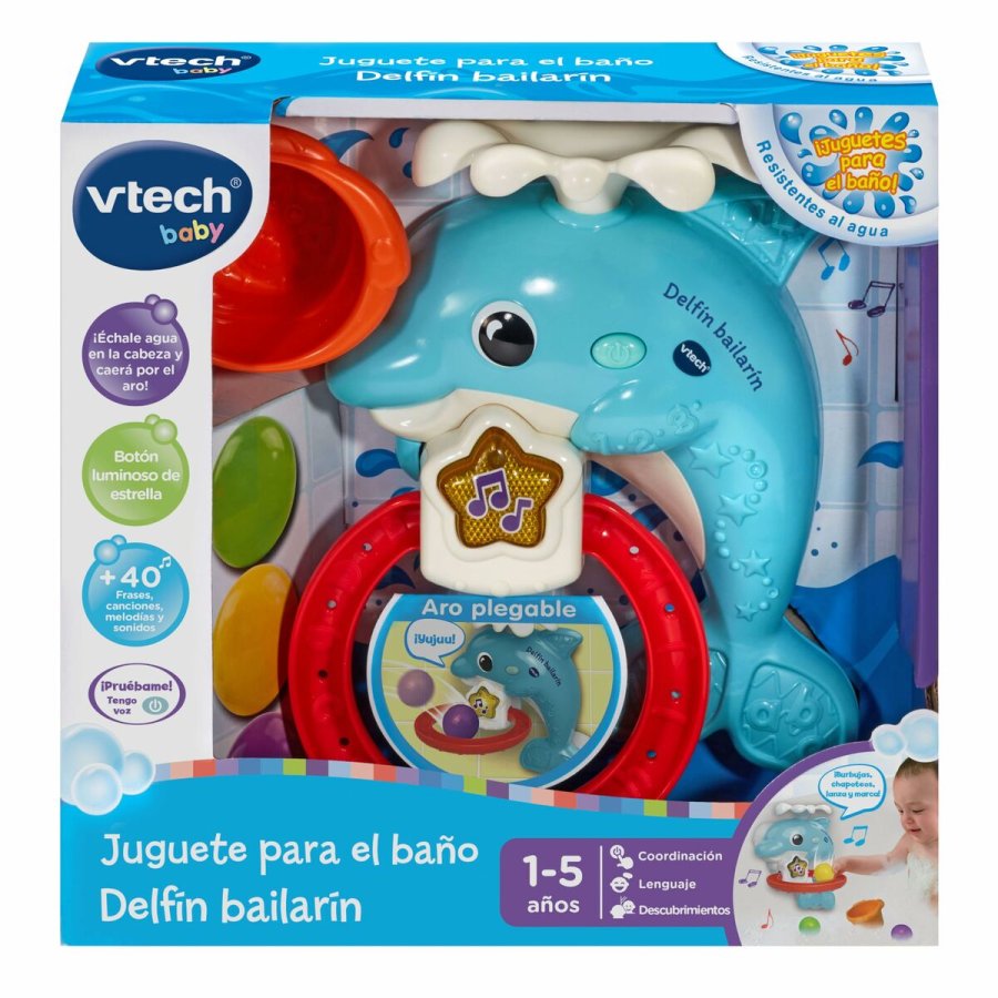 Spil til Badevrelset Vtech 25 x 9 x 24 cm Delfin #4