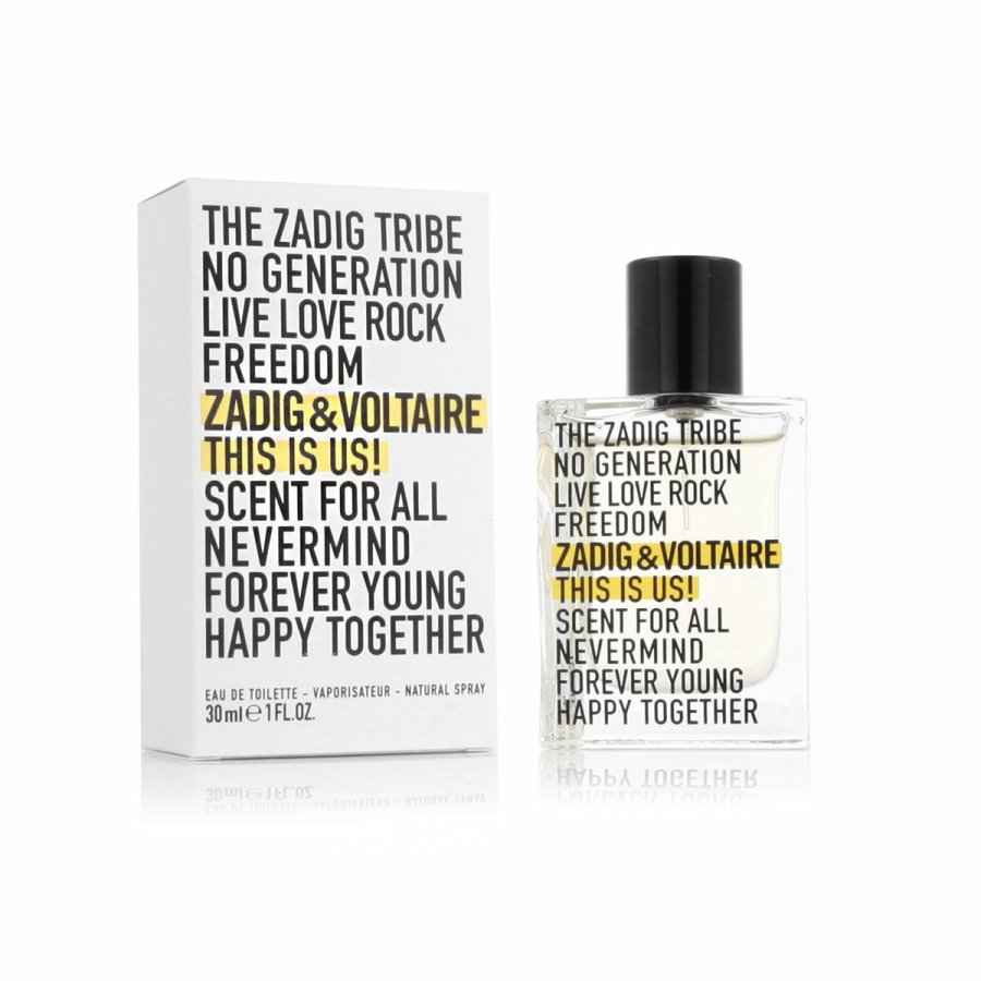 Unisex parfume Zadig & Voltaire This is Us! Scent for All EDT 30 ml #1