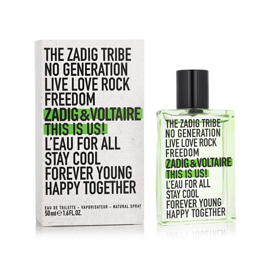 Unisex parfume Zadig & Voltaire EDT This is Us! L'Eau for All 50 ml #1
